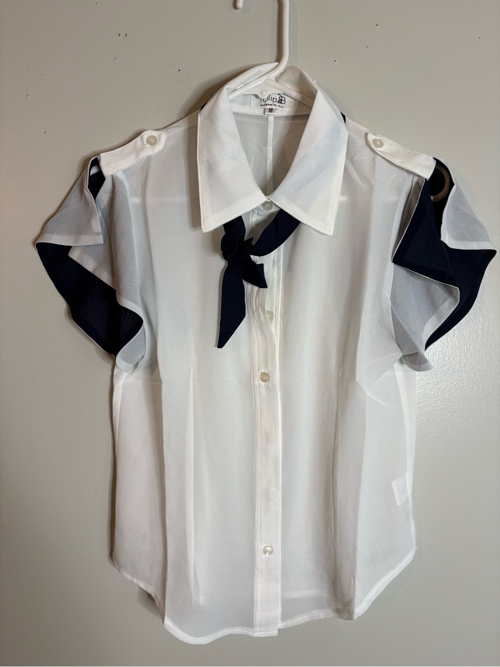 Ladies collard Blouse